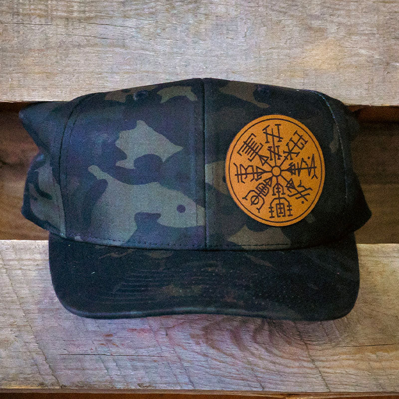 MultiCam HH Compass Leather Patch Hat