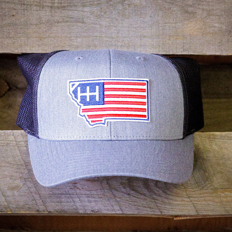 Montana Tactical Flag Mesh Trucker Hat